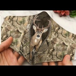 2  Camo (Hunting) Adjustable Masks